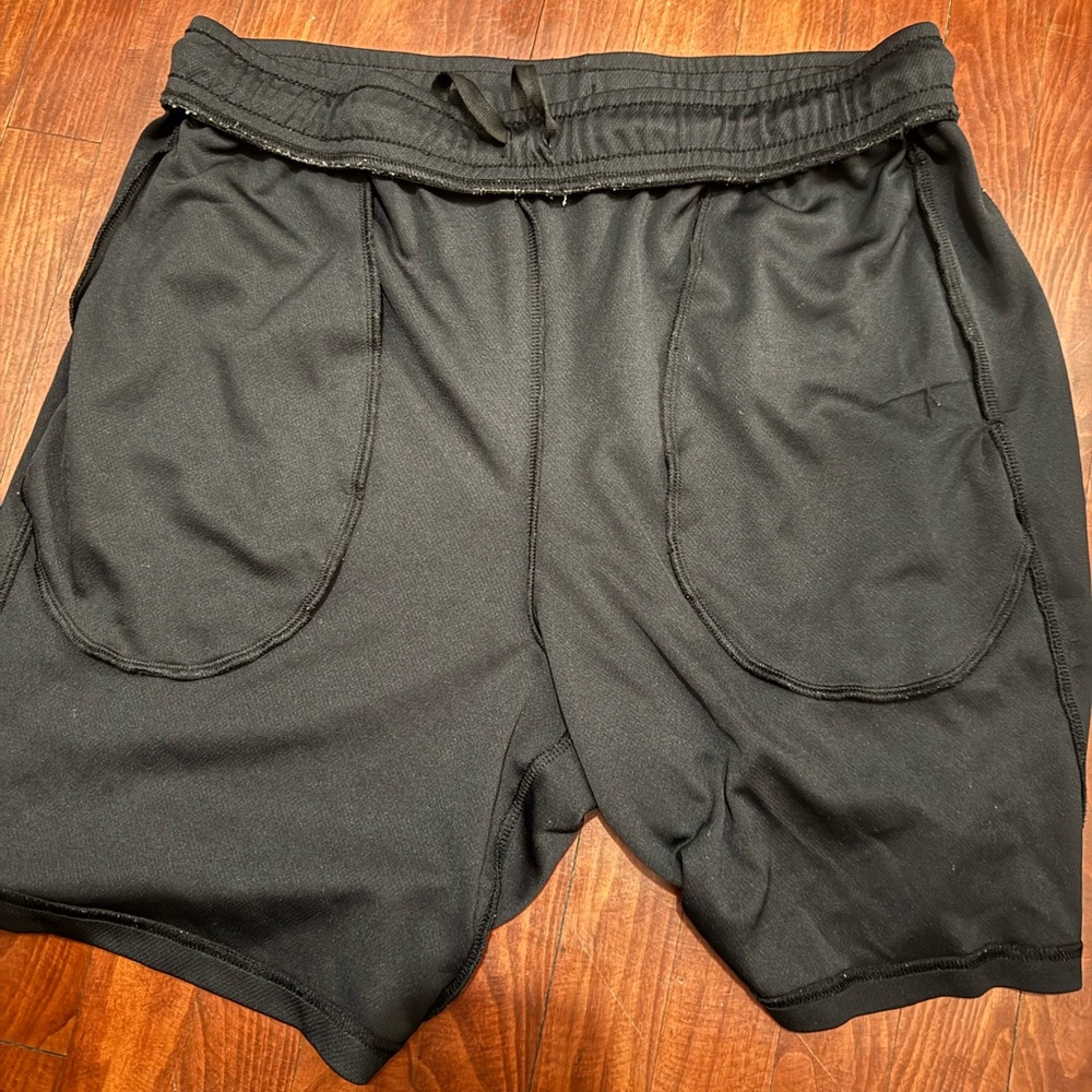 Men's Black Athletic Shorts - Picture 6 of 9